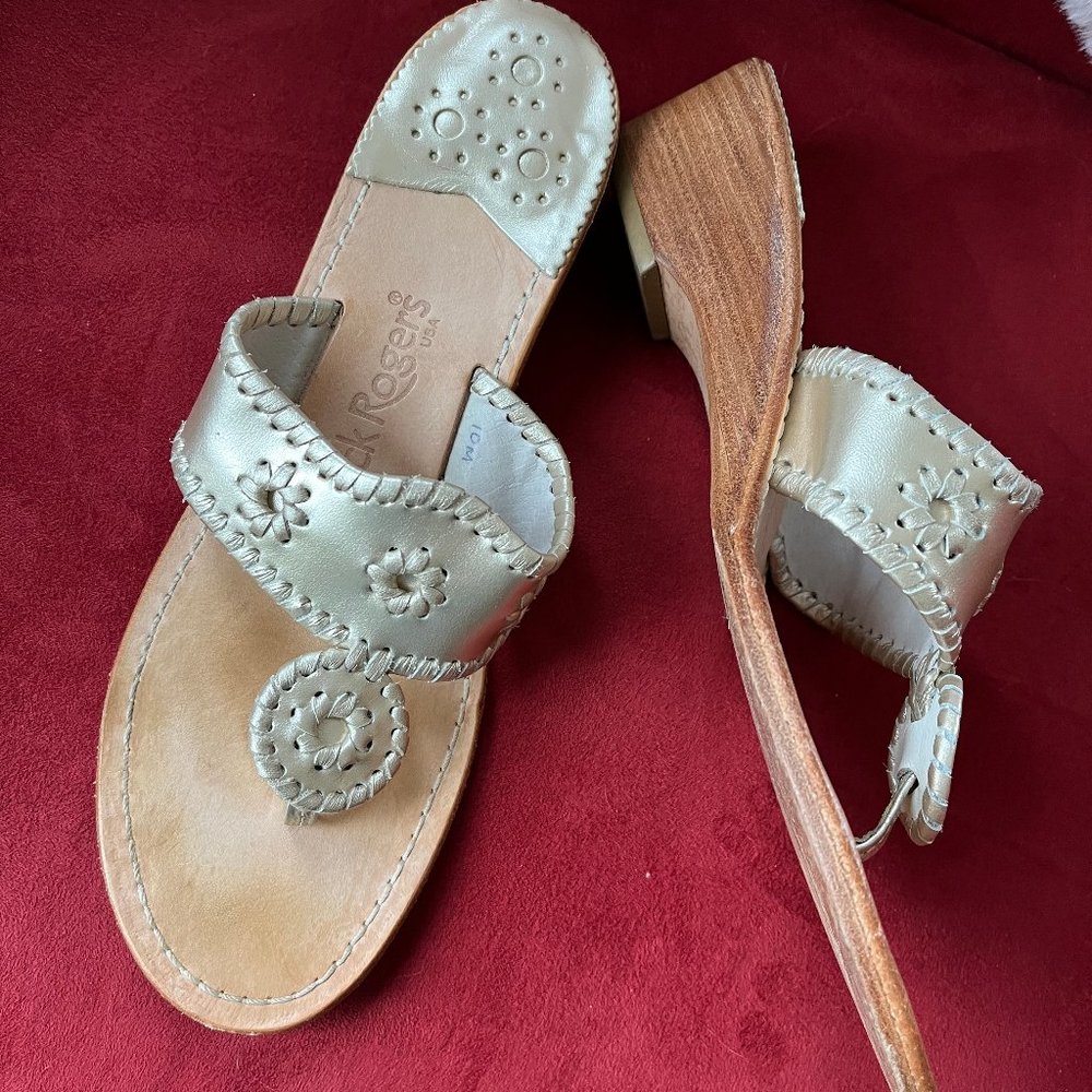 Jack Rogers Signature Wedge Sandals